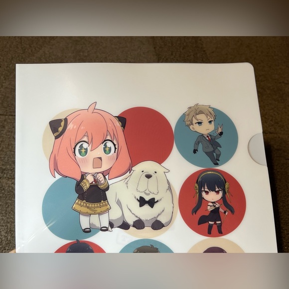 Spy x Family Anya Forger Clear File Folder Japan Exclusive Officially Licensed - Picture 3 of 8